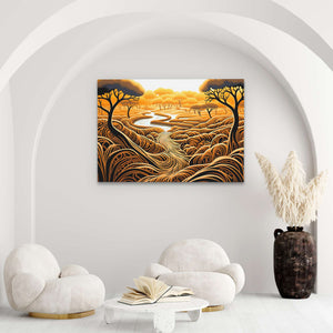 African Mirage - Luxury Wall Art