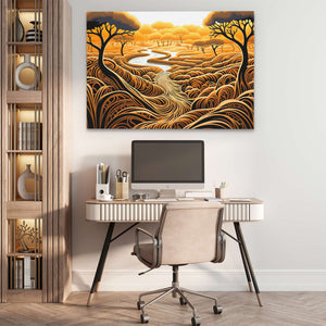 African Mirage - Luxury Wall Art