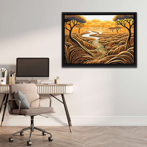 African Mirage - Luxury Wall Art