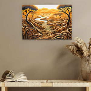 African Mirage - Luxury Wall Art