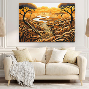 African Mirage - Luxury Wall Art