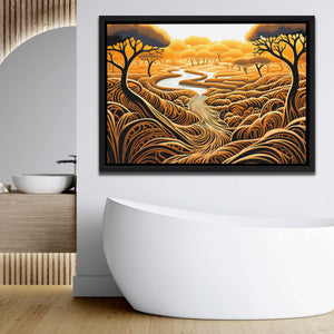 African Mirage - Luxury Wall Art