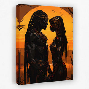 African Nobility - Luxury Wall Art