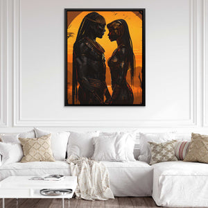 African Nobility - Luxury Wall Art