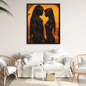 African Nobility - Luxury Wall Art