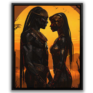 African Nobility - Luxury Wall Art