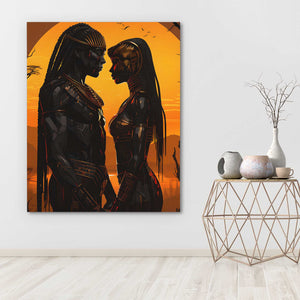 African Nobility - Luxury Wall Art