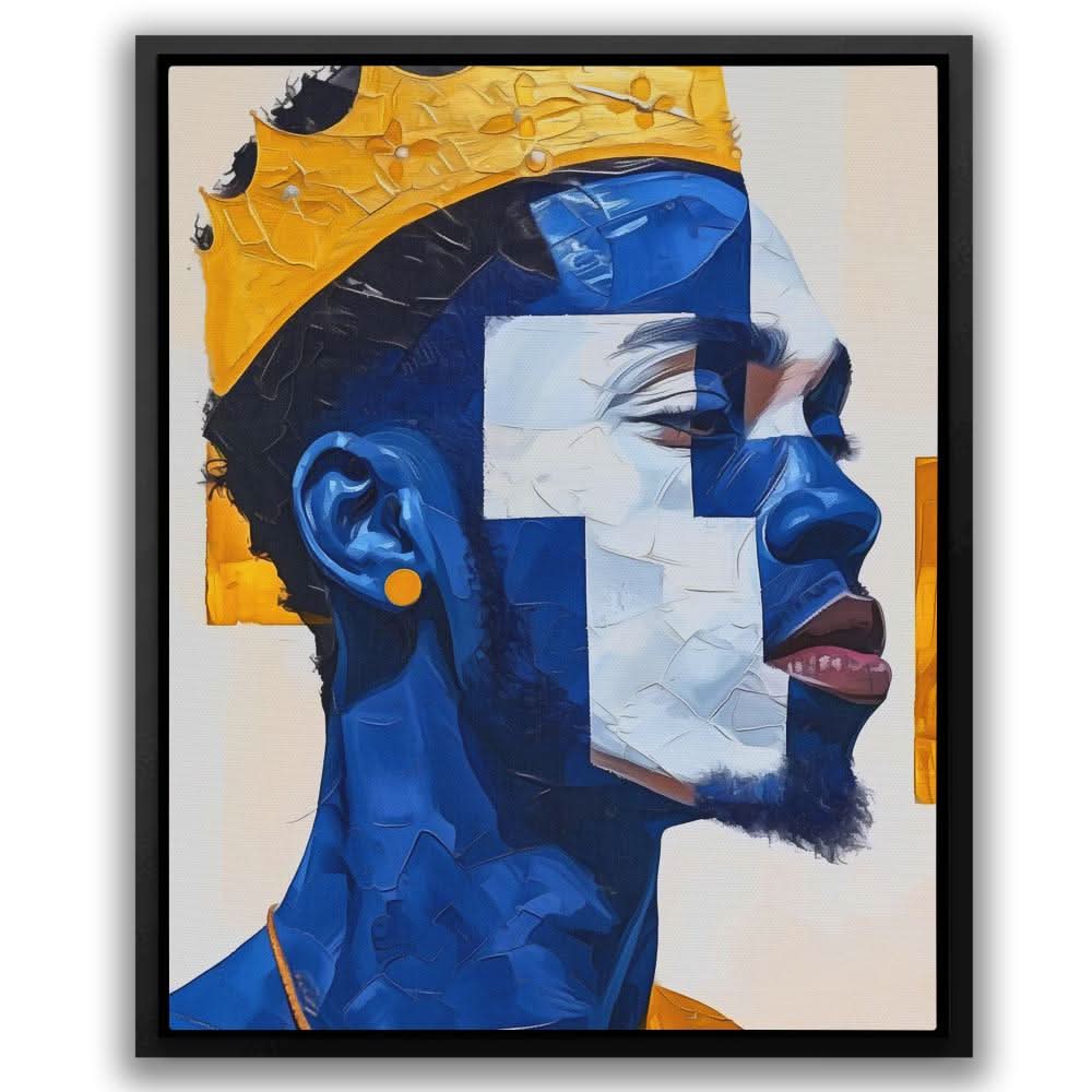 African Royalty - African American Canvas Wall Art