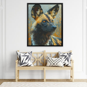 African Wild Dog - Luxury Wall Art