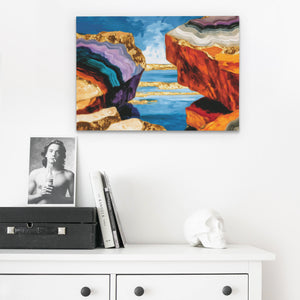 Agate Cliffs Portal - Luxury Wall Art