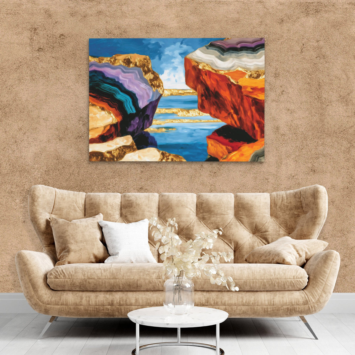 Agate Cliffs Portal - Luxury Wall Art