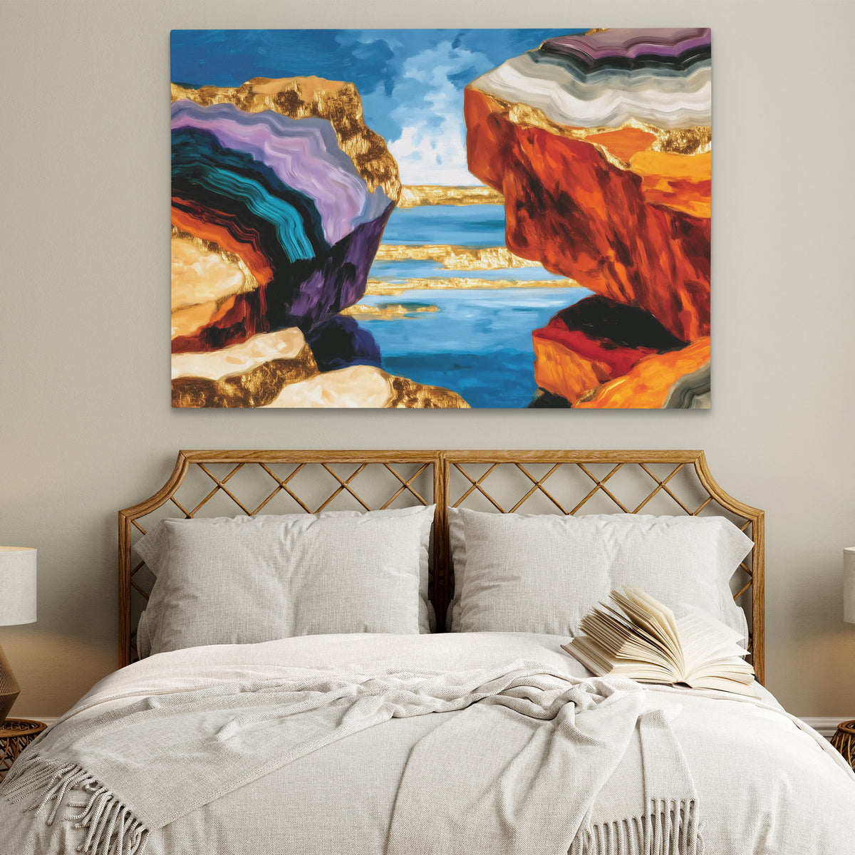 Agate Cliffs Portal - Luxury Wall Art