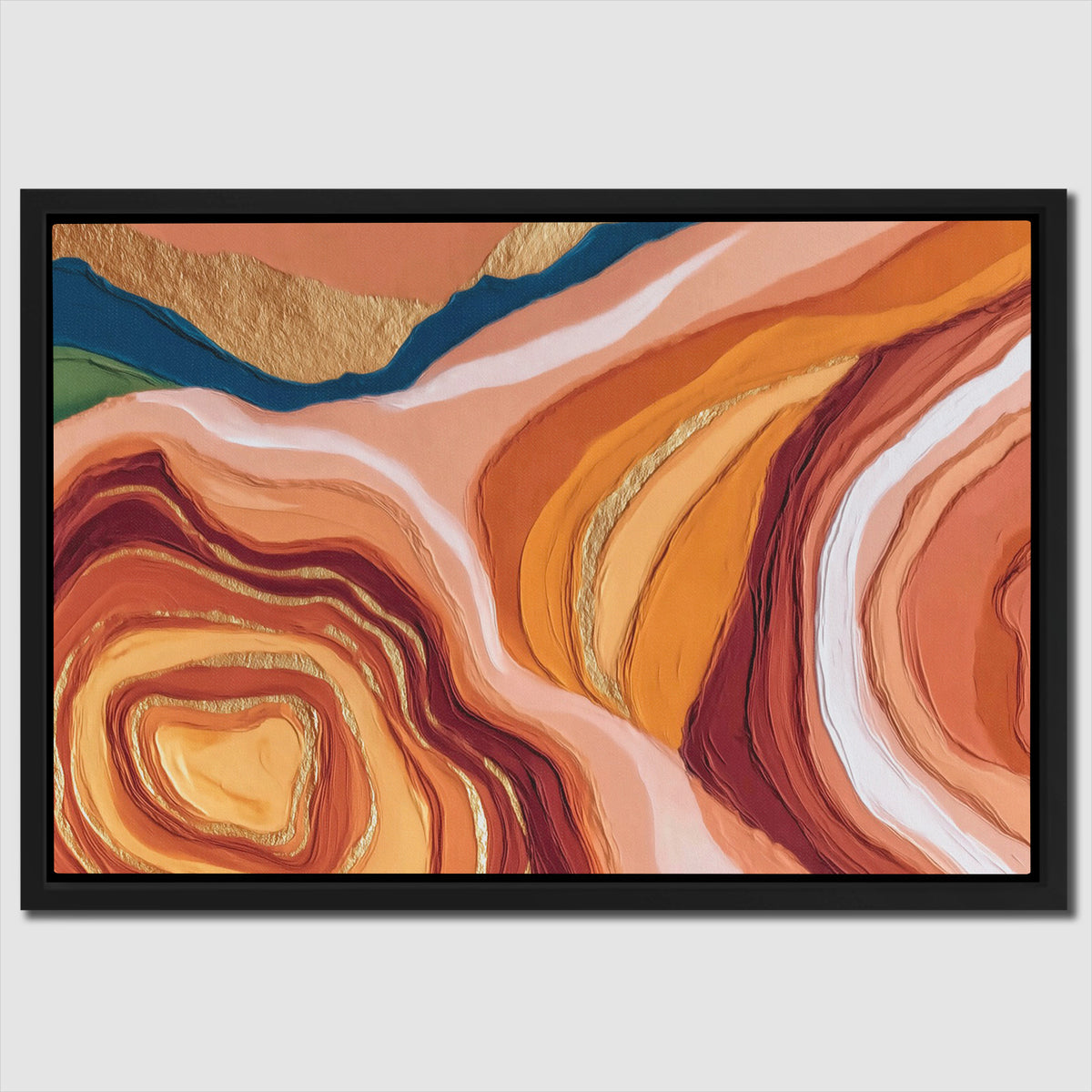 Agate Dreams Flow - Luxury Wall Art