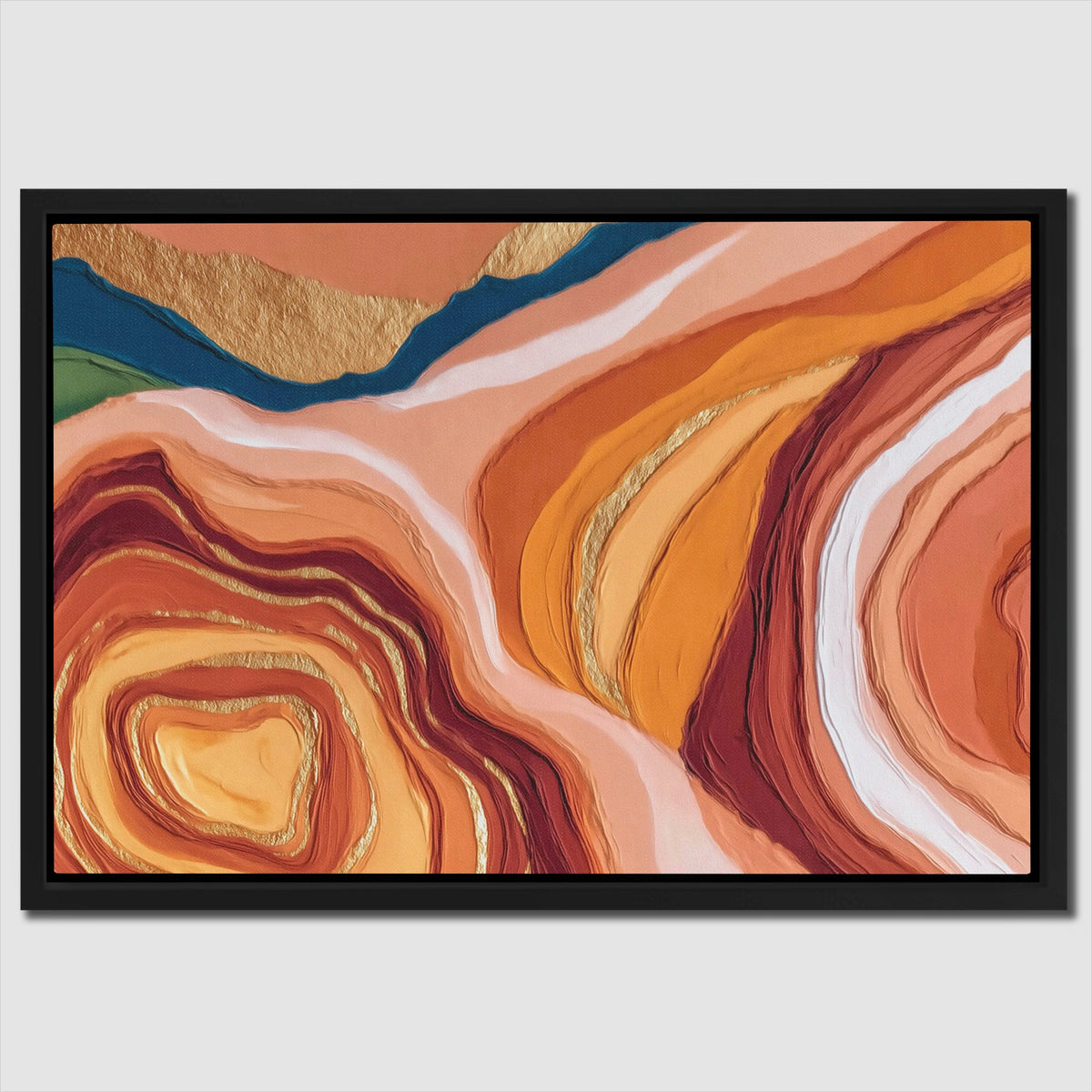 Agate Dreams Flow - Luxury Wall Art