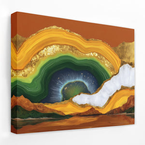 Agates Hidden Chamber - Luxury Wall Art
