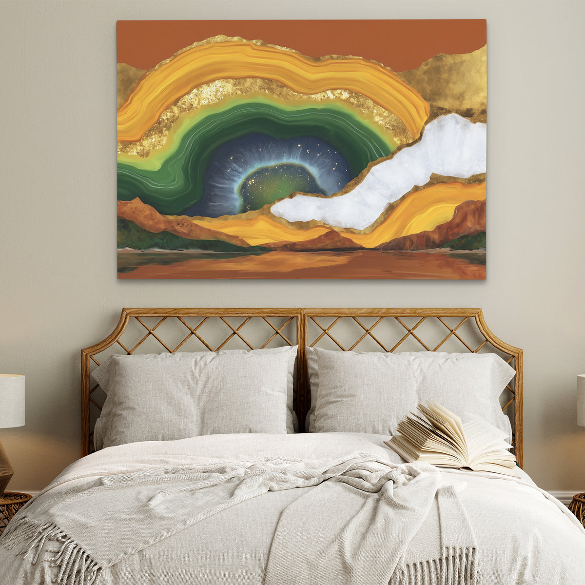 Agates Hidden Chamber - Luxury Wall Art