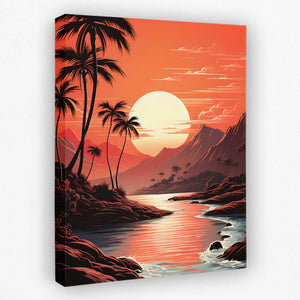 Alabaster Sunset - Luxury Wall Art