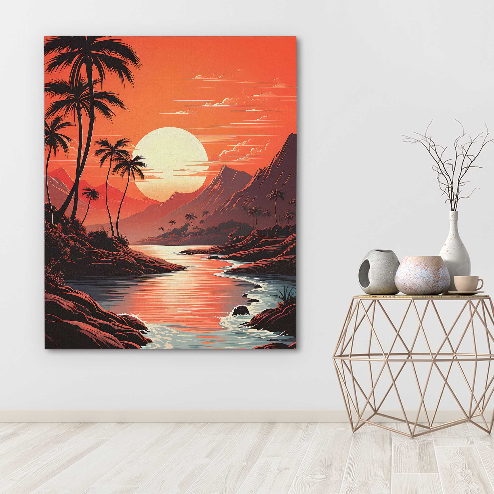 Alabaster Sunset - Luxury Wall Art