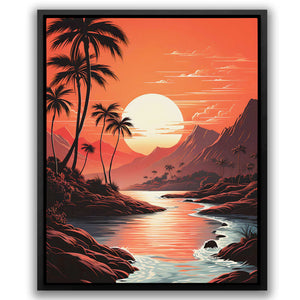 Alabaster Sunset - Luxury Wall Art