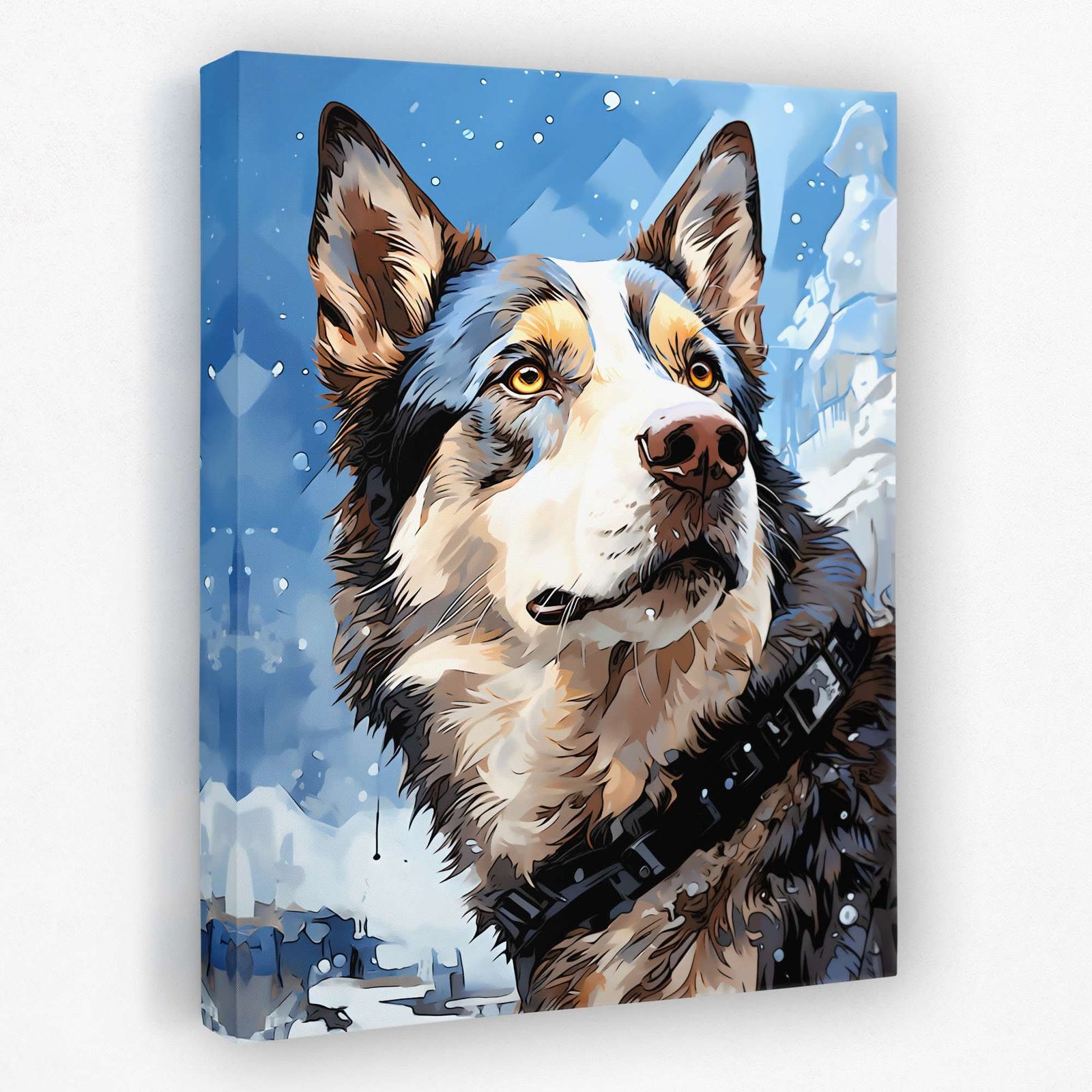Alaskan Runner - Animals Canvas Wall Art