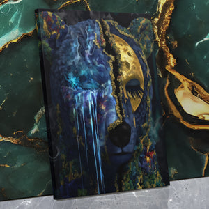 Albino Bear Cosmic Fade — Albino Bear Cosmic Fade Against Wall   Mirror Wrap V3 4