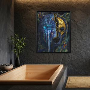 Albino Bear Cosmic Fade — Albino Bear Cosmic Fade Bamboo Bathroom Port 52
