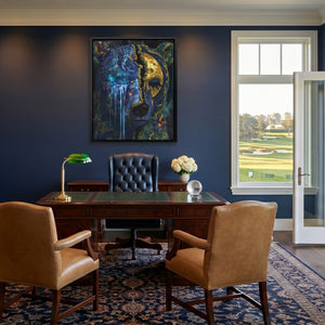 Albino Bear Cosmic Fade — Albino Bear Cosmic Fade Golf House Blue Port 172