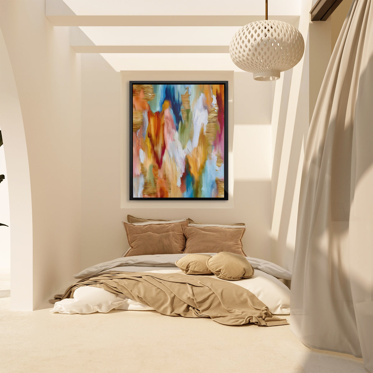 Albino Bee Color Scatter — Albino Bee Color Scatter Bali Bedroom 29