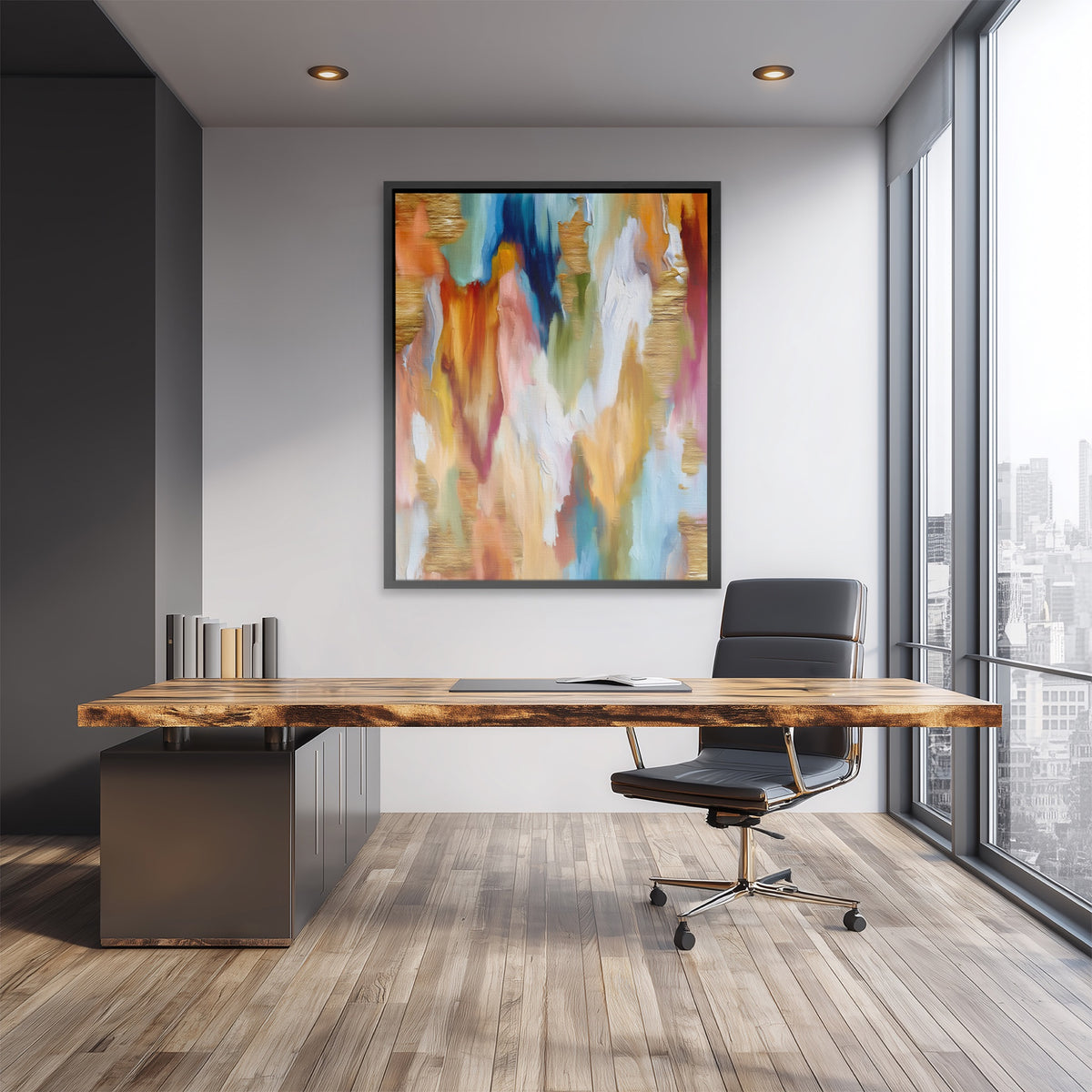 Albino Bee Color Scatter — Albino Bee Color Scatter Lux Empty Office 197