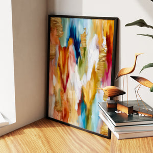 Albino Bee Color Scatter — Albino Bee Color Scatter New   Living Room Wall Apartment Zoom 221