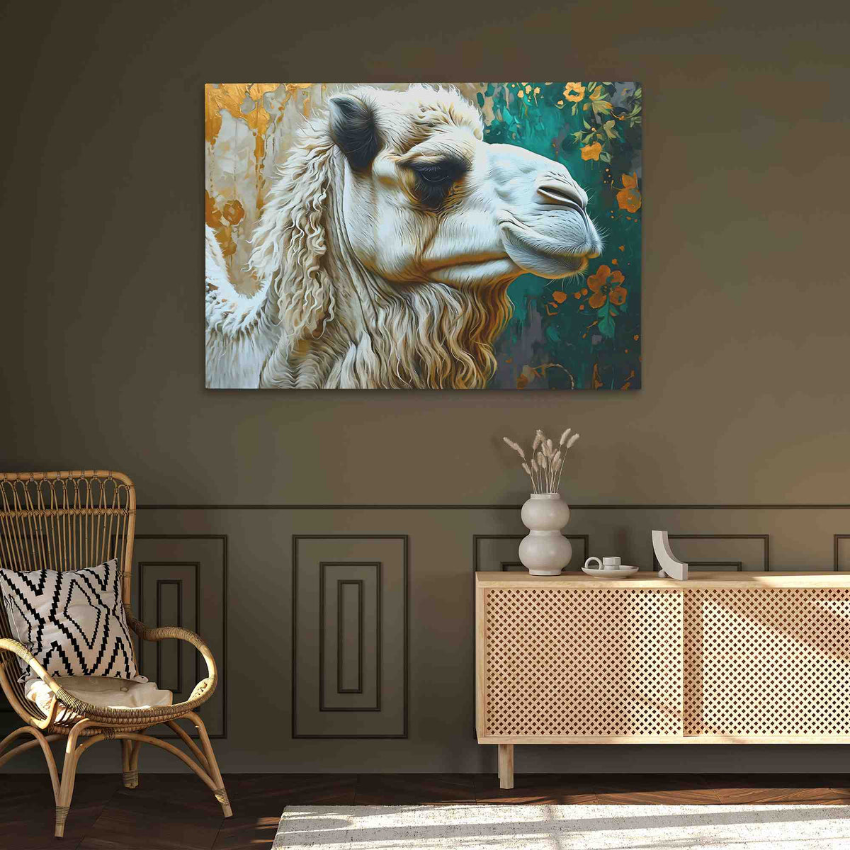 Albino Camel - Luxury Wall Art