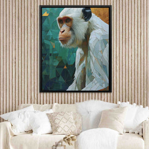 Albino Chimpanzee - Luxury Wall Art