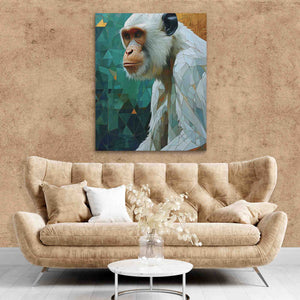 Albino Chimpanzee - Luxury Wall Art