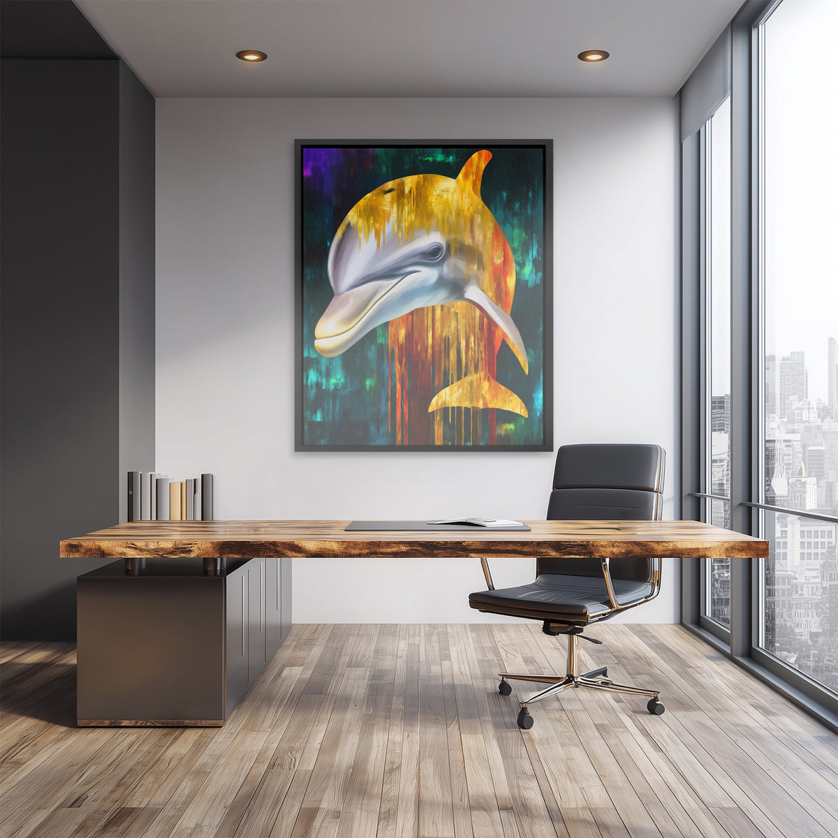 Albino Dolphin Melt — Albino Dolphin Melt Lux Empty Office 198