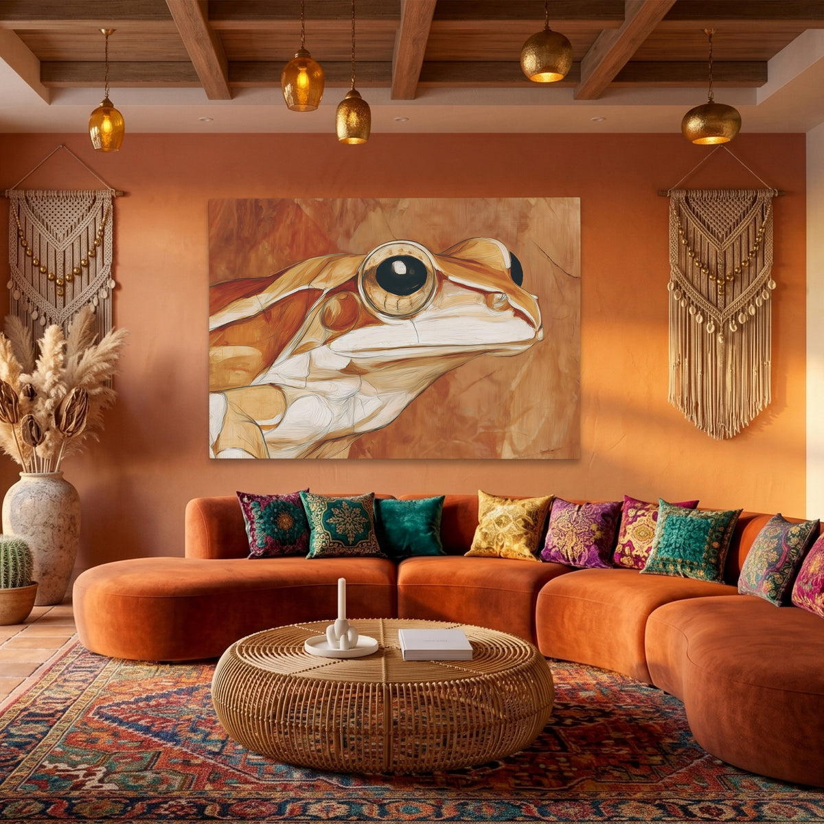 Albino Frog Nouveau — Albino Frog Nouveau Boho Living Land 56