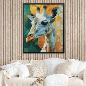 Albino Giraffe - Luxury Wall Art