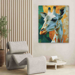 Albino Giraffe - Luxury Wall Art