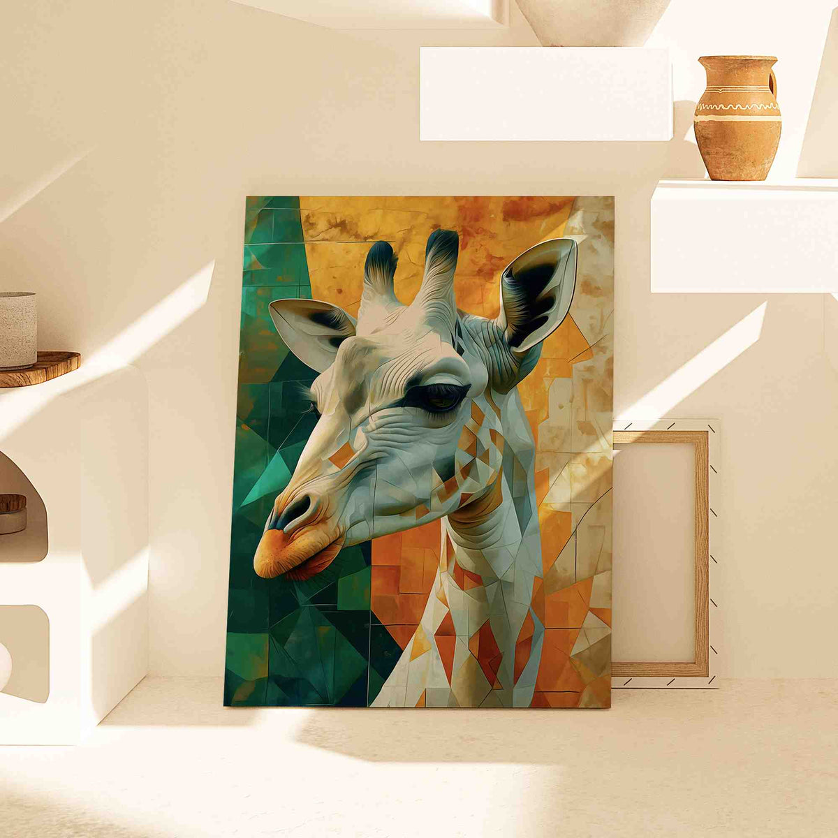 Albino Giraffe - Luxury Wall Art