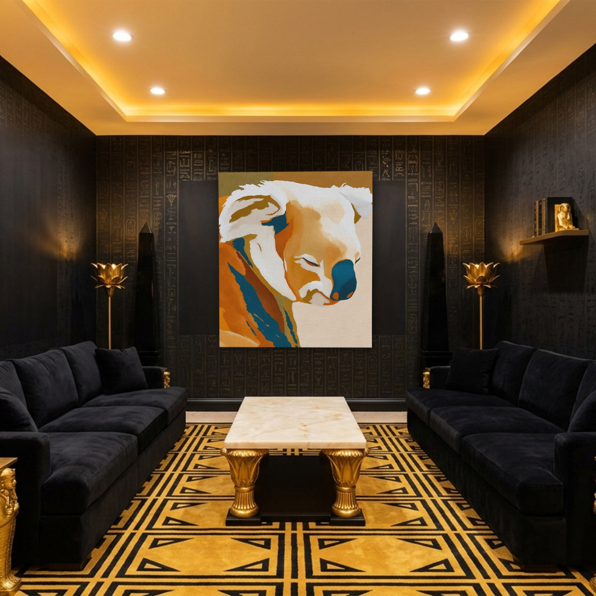 Albino Koala Color Break — Albino Koala Color Break Egyptian Room Port 127
