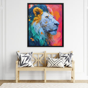 Albino Lion - Luxury Wall Art