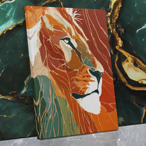Albino Lion Mist — Albino Lion Mist Against Wall   Mirror Wrap V3 8