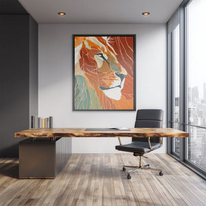 Albino Lion Mist — Albino Lion Mist Lux Empty Office 200