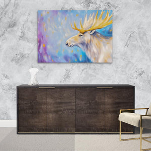 Albino Moose - Luxury Wall Art