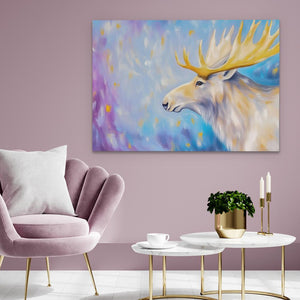 Albino Moose - Luxury Wall Art