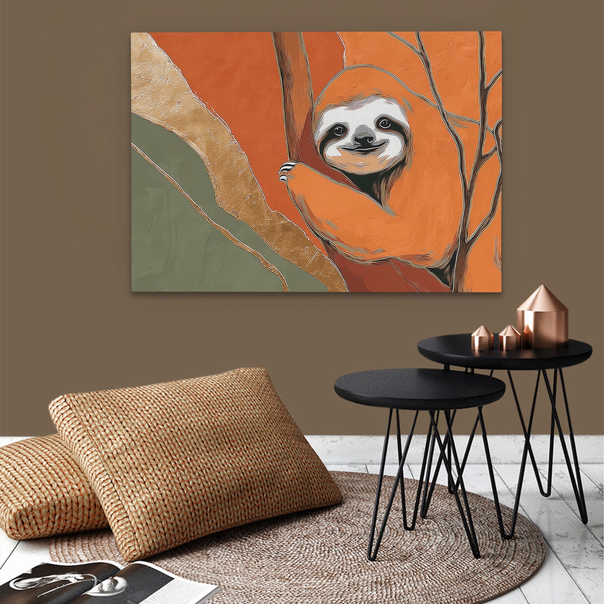 Albino Sloth Amber Wash — Albino Sloth Amber Wash brown wallroom 255
