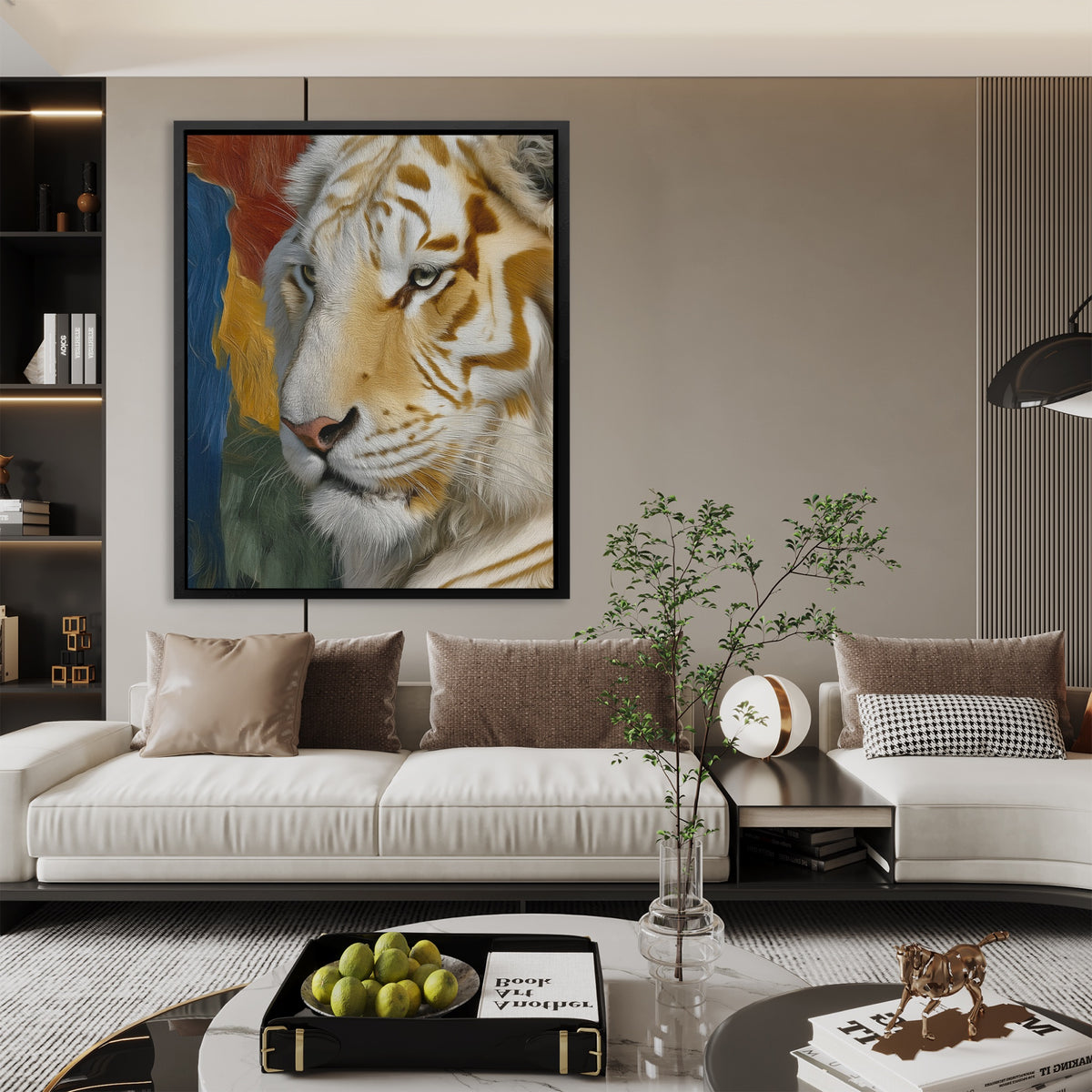 Albino Tiger Form — Albino Tiger Form Luxury Room Couch 117