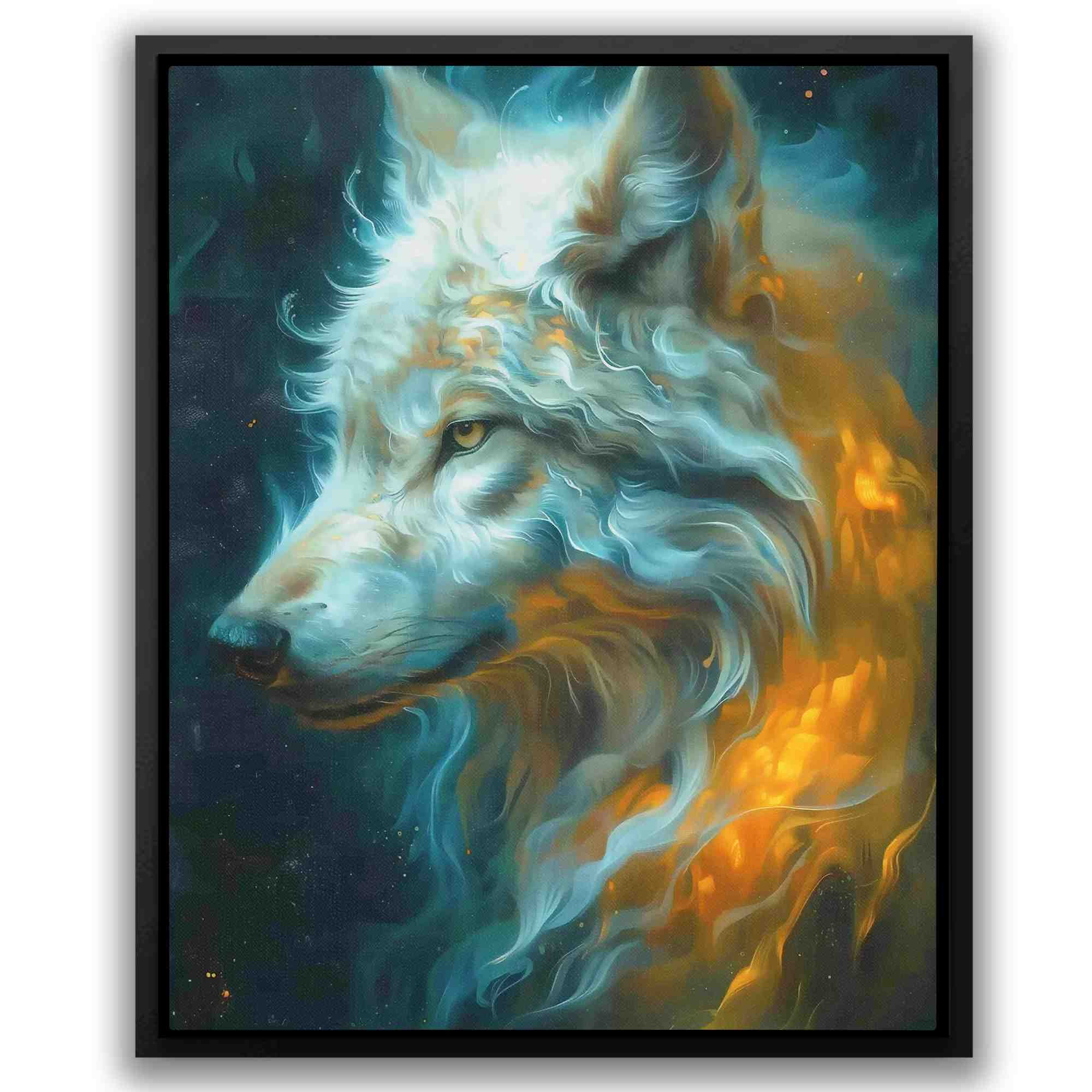 Albino Wolf - Luxury Wall Art