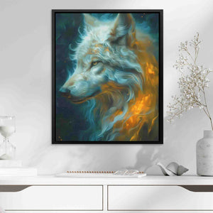 Albino Wolf - Luxury Wall Art