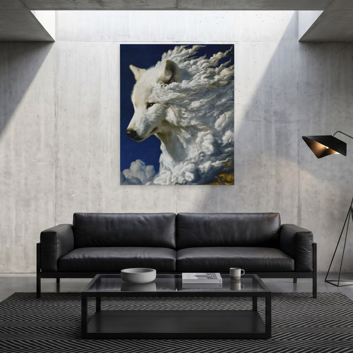 Albino Wolf Cloud — Albino Wolf Cloud Grey Luxury Port 90