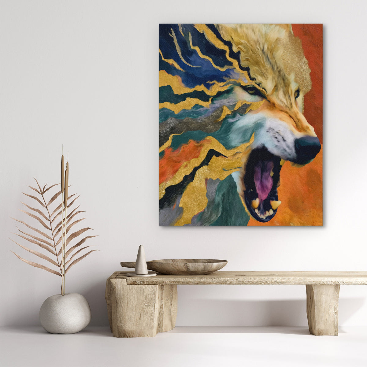 Albino Wolf Scattering — Albino Wolf Scattering bench rock 206